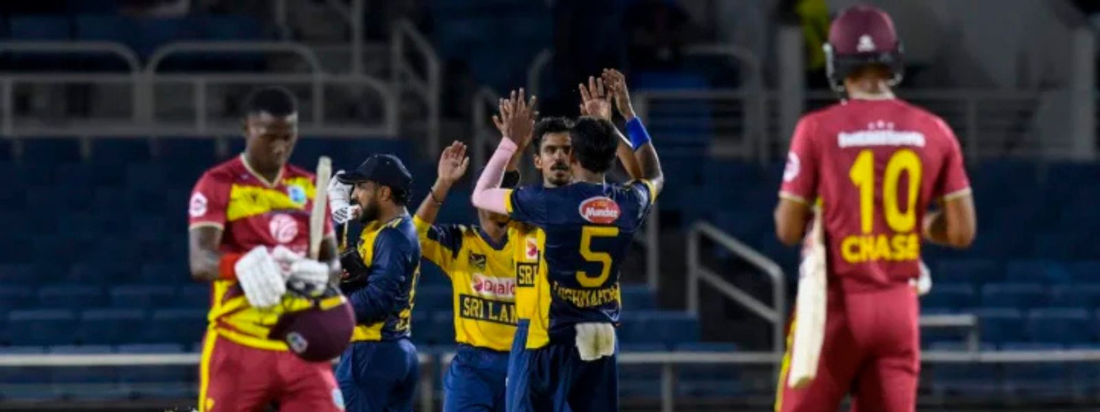 Sri Lanka Beat West Indies by 37 Runs in 2nd T20I